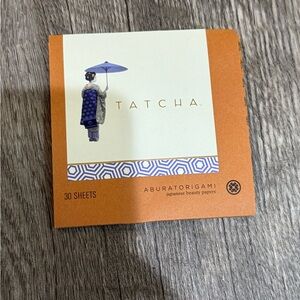 Tatcha beauty blotting papers